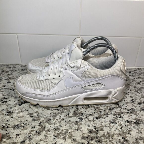Size 9 - Nike Air Max 90 Twist Triple White W - Picture 1 of 8